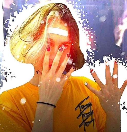 person human face clothing