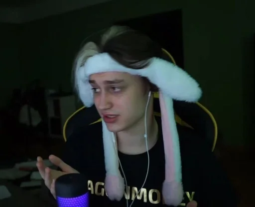 human face headphones person