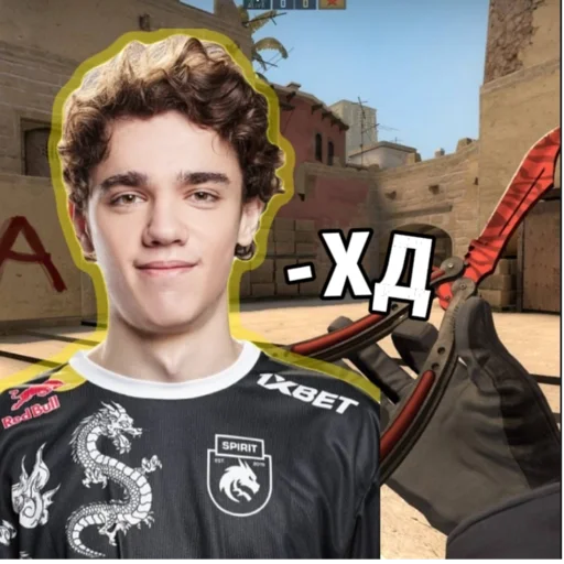 Стикер Team_Spirit9 - 1