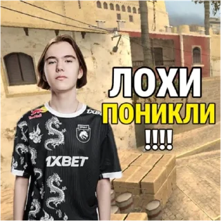 Sticker Team Spirit - 11