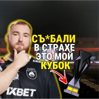 Sticker Team Spirit - 9