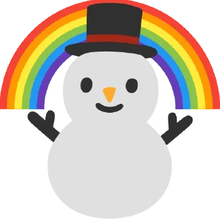 Sticker ☃️Балван☃️ - 11