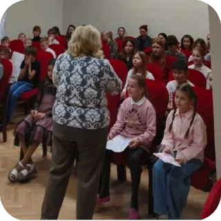 Sticker Театралы - 11