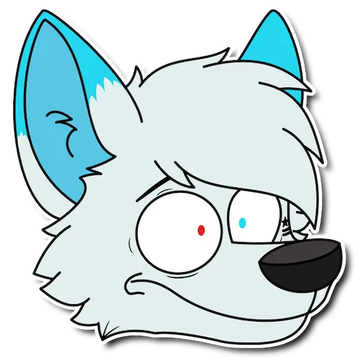Sticker TechnoFox - 1