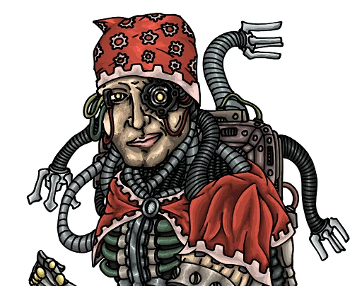 рисование иллюстрация человеческое лицо