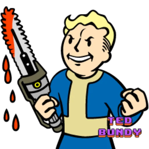 Sticker Ted Bundy - 7