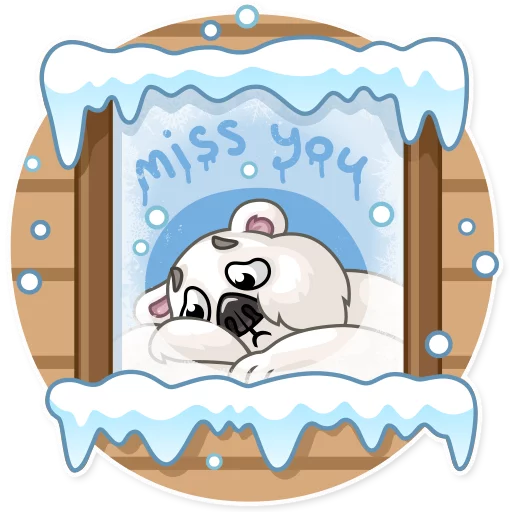 Стикер Ted Frosty - 1