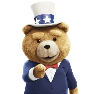 Стикер Ted - 6