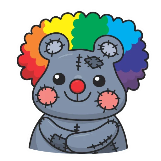 Sticker TeddyBearPlush - 1