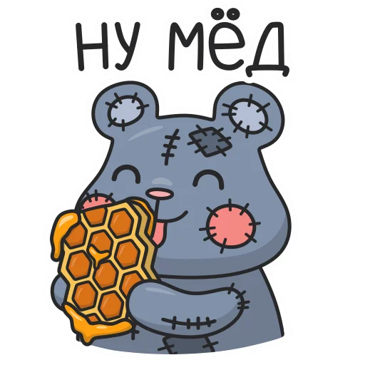 Стикер TeddyBearPlush - 1