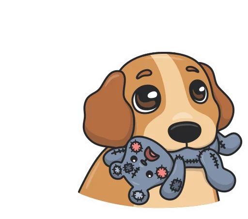 Sticker TeddyBearPlush_WithoutLabels - 1