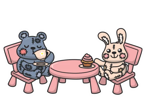 Sticker TeddyBearPlush_WithoutLabels - 1