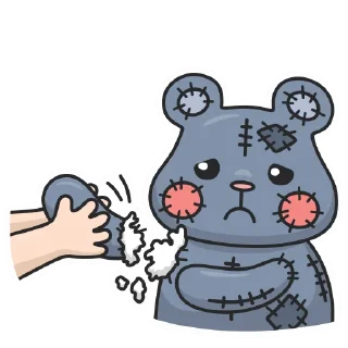 Sticker Плюш без надписей by @cringokun - 10