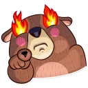 Sticker Honey Bear - 5