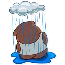 Sticker Honey Bear - 1