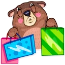 Sticker Honey Bear - 0