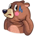 Sticker Honey Bear - 8