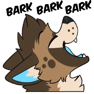 Стикер @TeeganDoggo the doggo - 3