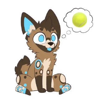 Стикер @TeeganDoggo the doggo - 0