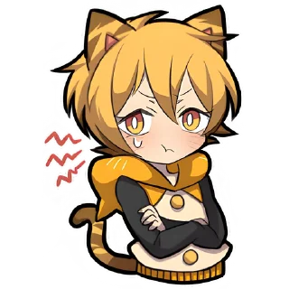 Sticker Тигрёнок @Nyasticks - 5