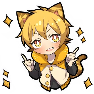 Sticker Тигрёнок @Nyasticks - 4