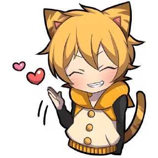 Sticker Тигрёнок @Nyasticks - 1