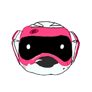 Sticker Teksta robotic puppy (pink) @Teksta_fan - 5