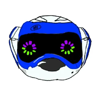 Sticker Teksta robotic puppy @Teksta_fan - 2