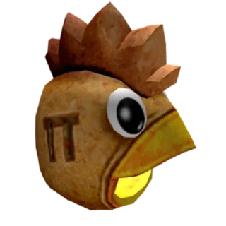 Sticker Telamons, chicken suit - 4