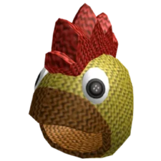 Sticker Telamons, chicken suit - 3