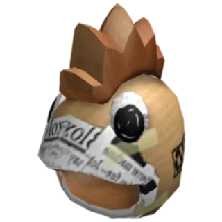 Sticker Telamons, chicken suit - 7