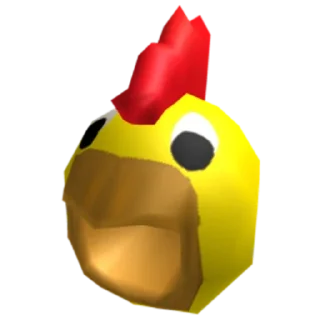 Sticker Telamons, chicken suit - 0