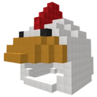 Sticker Telamons, chicken suit - 9