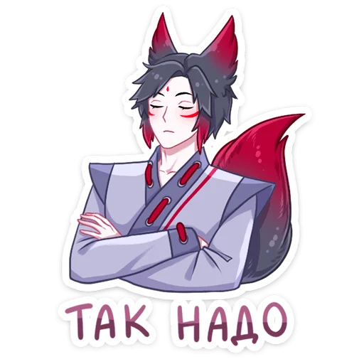 Стикер TemnyjHidehNyasticks - 1