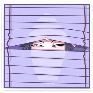 Стикер Темный Хидэ @nyasticks - 6