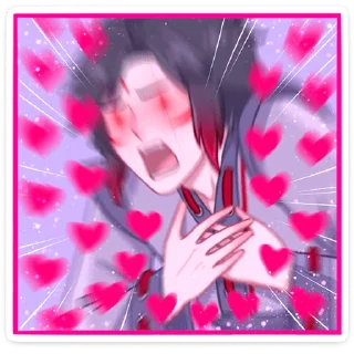 Стикер Темный Хидэ @nyasticks - 1