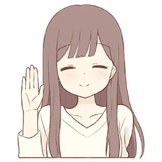 Sticker Тёплая леди 2 @nyasticks - 9