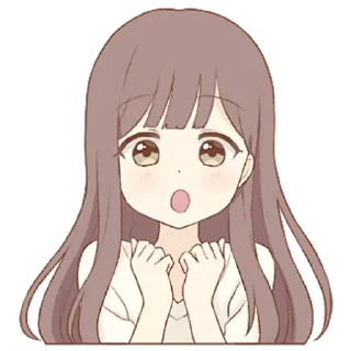 Sticker Тёплая леди 2 @nyasticks - 6