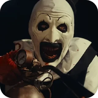 Sticker Terrifier 3🤡🎄🪓 - 1