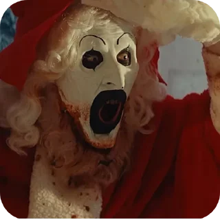 Sticker Terrifier 3🤡🎄🪓 - 2