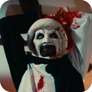 Sticker Terrifier 3🤡🎄🪓 - 3