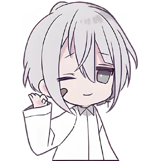 Sticker Тестовый-кун 4 @Nyasticks - 2