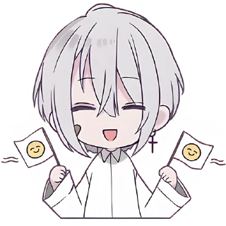 Sticker Тестовый-кун 4 @Nyasticks - 11