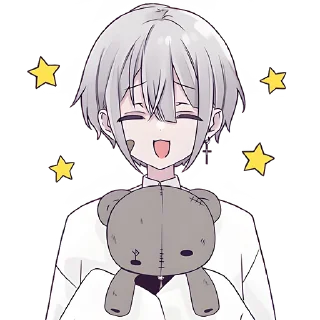 Sticker Тестовый-кун (BIG) @Nyasticks - 2