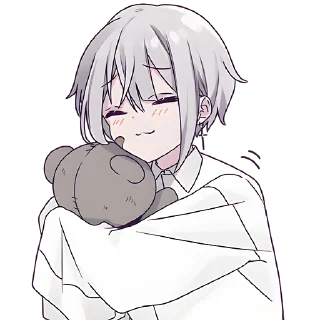 Sticker Тестовый-кун (BIG) @Nyasticks - 0