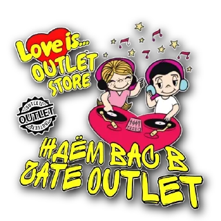 Стикер TEST NEW OUTLET - 7