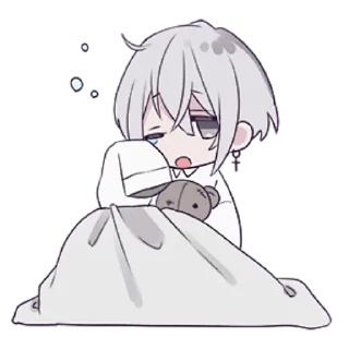 Стикер Тестовый объект-кун @nyasticks - 11