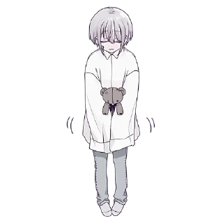 Sticker Тестовый объект-кун 4 @nyasticks - 10