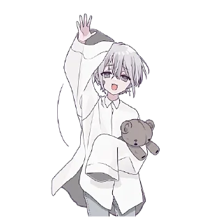 Sticker Тестовый объект-кун 4 @nyasticks - 9