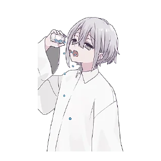 Sticker Тестовый объект-кун 4 @nyasticks - 7